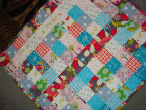 Baby Quilt by SalsySafrano Quilts.